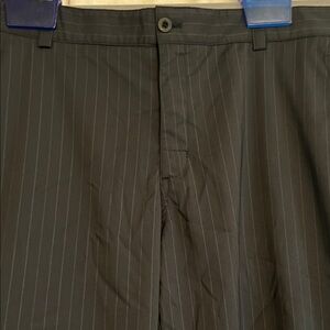 Men's Black Pinstripe Nike Golf Tour Performance Pants